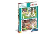 Puslespill - Clementoni Puzzle Disney Classic 2026 2x60 pieces 2D Puslespill - 24836
