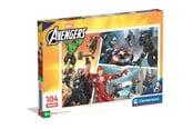 Puslespill - Clementoni Puzzle Super Avengers 104 pieces Gulv - 25011