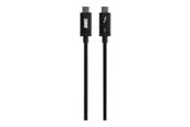 FireWire-/ThunderBolt-kabel - OWC Premium - Thunderbolt cable - USB-C to USB-C - 70 cm - OWCCBLT3PC0.7BP