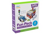 Kreative leker - myFirst 3dPen Make Filaments Fun Pack Wheels in Mo - FP3304AC-WM01