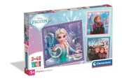 Puslespill - Clementoni Puzzle Square Frozen 3x48 pieces (2025) 2D Puslespill - 25021C
