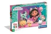 Puslespill - Clementoni Puzzle Gabby's Dollhouse 104 pieces (2025) Gulv - 25033