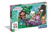Puslespill - Clementoni Puzzle Gabby'S Dollhouse 2025 - 2 104 pieces Gulv - 25034