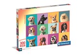 Puslespill - Clementoni Puzzle Funny Faces 300 pieces Gulv - 21739