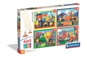 Puslespill - Clementoni Puzzle 4-in-1 Noli Dadecidere 2 (12+16+20+24) pieces Gulv - 21741