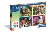 Puslespill - Clementoni Puzzle 4-in-1 Pixar 2026 Gulv - 21754