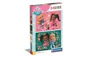 Puslespill - Clementoni Puzzle Disney Alice Bakery 2x60 pieces Gulv - 24814