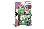 Puslespill - Clementoni Puzzle Disney Minnie 2x60 pieces Gulv - 24815
