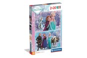 Puslespill - Clementoni Puzzle Frozen 2x20 pieces (2025) 2D Puslespill - 24825