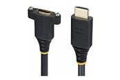 Skjermkabel - StarTech.com Startech HDMI extension cable with Ethernet - 2 m - HDMI2PNLFM-2M