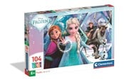 Puslespill - Clementoni Puzzle Frozen 104 pieces Gulv - 25045
