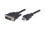 Skjermkabel - TECHLY adapter cable - HDMI / DVI - 3 m - ICOC-HDMI-D-030