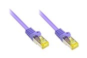 Nettverkskabel - Alcasa electronik Good Connections RNS patch cable - 3 m - violet - Purpur - 8070R-030V