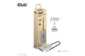 Skjermkabel - Club 3D - video adapter - 24 pin USB-C to DisplayPort - 23.5 cm - CSV-1586
