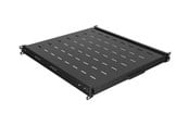 Rackskap - Lanberg - rack sliding shelf - 445 x 500 mm load capacity up to 35 kg 4-point mounting - 1U - AK-1021-B