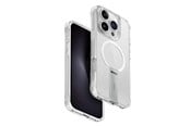 Mobil - Deksel og etui - UNIQ Eleva with Vertica Stand Case for iPhone 16 Pro - Transparent - 8886463690710