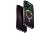 Mobil - Deksel og etui - UNIQ Iridescia Magclick Charging Case for iPhone 16 Pro - Black - 8886463691717