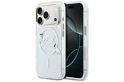 Mobil - Deksel og etui - Karl Lagerfeld IML Choupettes Karl Script Logo MagSafe Case for iPhone 17 Pro Max - Clear - 3666339606381