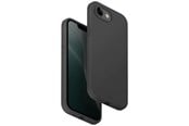 Mobil - Deksel og etui - UNIQ Lino Magclick Charging Case for iPhone 16e - Grey - 8886463692516