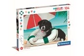 Puslespill - Clementoni Puzzle Puppy on the Beach 104 pieces (Super) Gulv - 25741