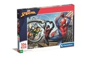 Puslespill - Clementoni Puzzle Spider-Man 104 pieces Gulv - 25778