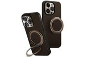 Mobil - Deksel og etui - UNIQ Keva Air Magclick Charging GripFit Case for iPhone 16 Pro - Brown - 8886463691779
