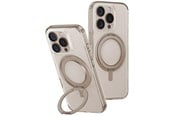 Mobil - Deksel og etui - UNIQ Swivix 360 Rotating Kickstand Case for iPhone 16 - Gold - 8886463692028