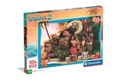 Puslespill - Clementoni Puzzle Disney Vaiana 2 104 pieces Gulv - 25787