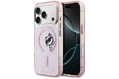 Mobil - Deksel og etui - Karl Lagerfeld IML Peekaboo MagSafe Case for iPhone 17 Pro - Pink - 3666339606855