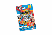 Kreative leker - Hot Wheels Monster Trucks Sticker Activity Set - BLA30000