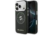 Mobil - Deksel og etui - Karl Lagerfeld Point & Karl Sketch MagSafe Case for iPhone 17 Pro - Black - 3666339604455