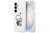 Mobil - Deksel og etui - Karl Lagerfeld IML Karl&Choupette MagSafe Case for Samsung Galaxy S26 - Transparent - 3666339612825