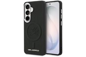 Mobil - Deksel og etui - Karl Lagerfeld Embossed Ring Initials MagSafe Case for Samsung Galaxy S26 - Black - 3666339612436