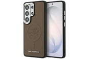 Mobil - Deksel og etui - Karl Lagerfeld Embossed Ring Initials MagSafe Case for Samsung Galaxy S26 Ultra - Brown - 3666339612481