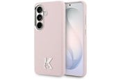 Mobil - Deksel og etui - Karl Lagerfeld K Metal Logo MagSafe Case for Samsung Galaxy S26 - Pink - 3666339612108