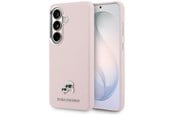 Mobil - Deksel og etui - Karl Lagerfeld Saffiano KC Metal Logo MagSafe Case for Samsung Galaxy S26+ - Pink - 3666339612177