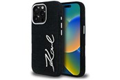 Mobil - Deksel og etui - Karl Lagerfeld FW Jeans Signature Logo iPhone 16 Pro Max Case - Black - 3666339458478