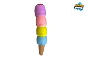 Små gaver til barn - Trend Toys Jumbo Squeeze iskremkjeks med 4 kuler 30cm CDU - 201104