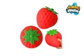 Små gaver til barn - Trend Toys Jumbo Squeeze jordbær 15cm - 201095