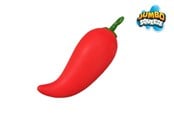 Små gaver til barn - Trend Toys Jumbo Squeeze Sterk rød chilipepper 24 cm, CDU - 201098