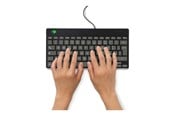 Tastatur - R-Go Tools R-Go Compact Break - keyboard - with integrated break indicator - QWERTY - Italian - black Input Device - Tastatur - Italiensk - Svart - RGOCOITWDBL