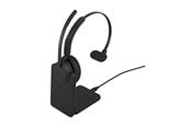 Hodetelefoner - Jabra Evolve3 45 UC - USB-A with Dongle - Mono (Charging Stand) - 34599-889-989