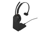 Hodetelefoner - Jabra Evolve3 65 UC - USB-C with Dongle - Mono (Incl. Charging Stand) - 36599-889-889