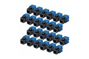 Tilbehør - StarTech.com Startech keystone jack - 180° tool-free - TAA Compliant - C6KEYTL180BK24PK