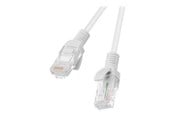 Nettverkskabel - Lanberg patch cable - 20 m - grey RAL 7035 - Grå - PCU5-10CC-2000-S