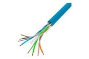 Nettverkskabel - Lanberg bulk cable - 305 m - blue - Blå - LCU6-10CC-0305-B