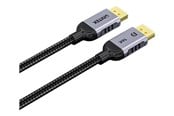 Skjermkabel - Unitek - DisplayPort cable - DisplayPort to DisplayPort - 2 m - C1626GY01-2M