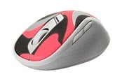Mus - RAPOO M500 Silent - mouse - 2.4 GHz Bluetooth 4.0 Bluetooth 3.0 - red - Mus - Optisk - 6 - Grå - 18111