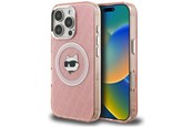 Mobil - Deksel og etui - Karl Lagerfeld IML Choupette Head Logo MagSafe Case for iPhone 16 Pro - Pink - 3666339459727