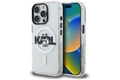 Mobil - Deksel og etui - Karl Lagerfeld IML Choupette Sketch Logo MagSafe Case for iPhone 16 Pro - Clear - 3666339461706